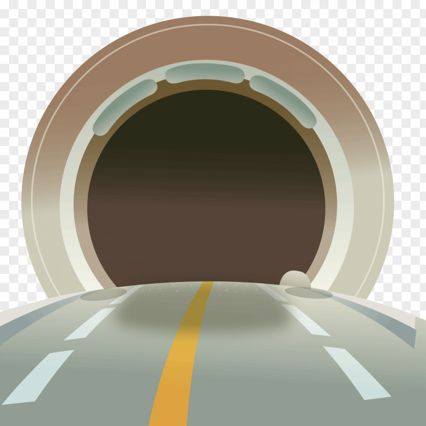 Tunnel Material Cartoon PNG