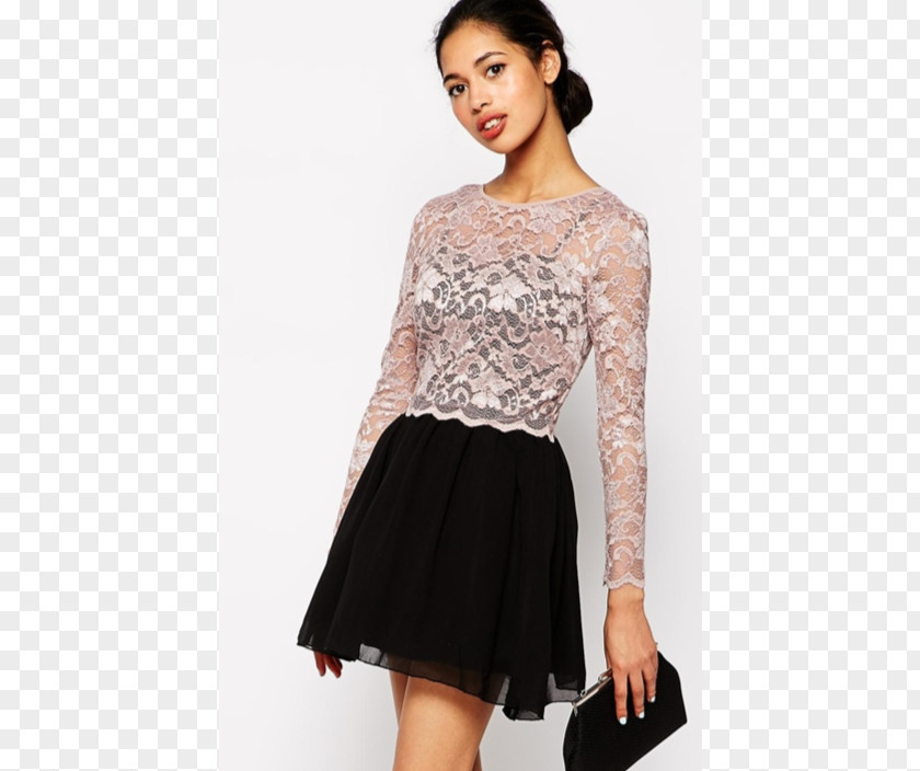 Cocktail Night Dress Clothing Little Black Sleeve PNG