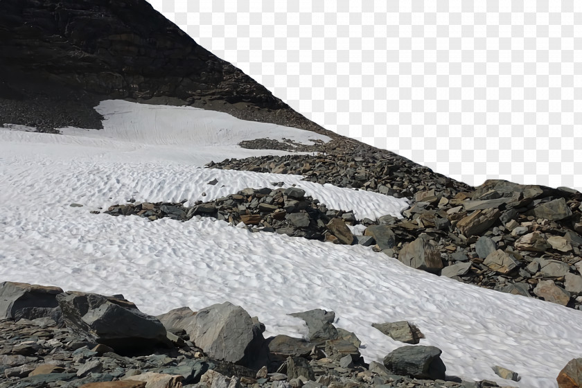 Geology Moraine Glacier Nunatak Tundra PNG