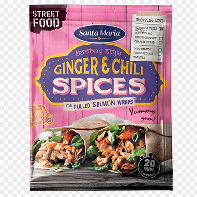 Ginger Flavor Pulled Pork Spice Chili Powder PNG