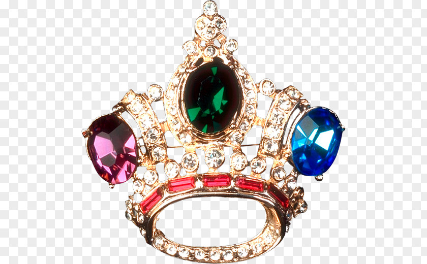 Jewellery Diadem Crown Brooch PNG