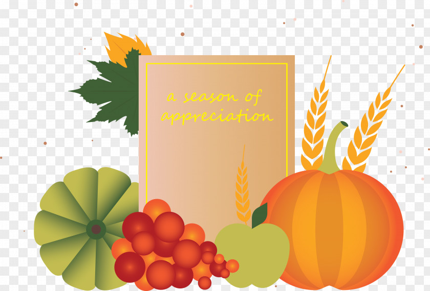 Thanksgiving Autumn Harvest PNG