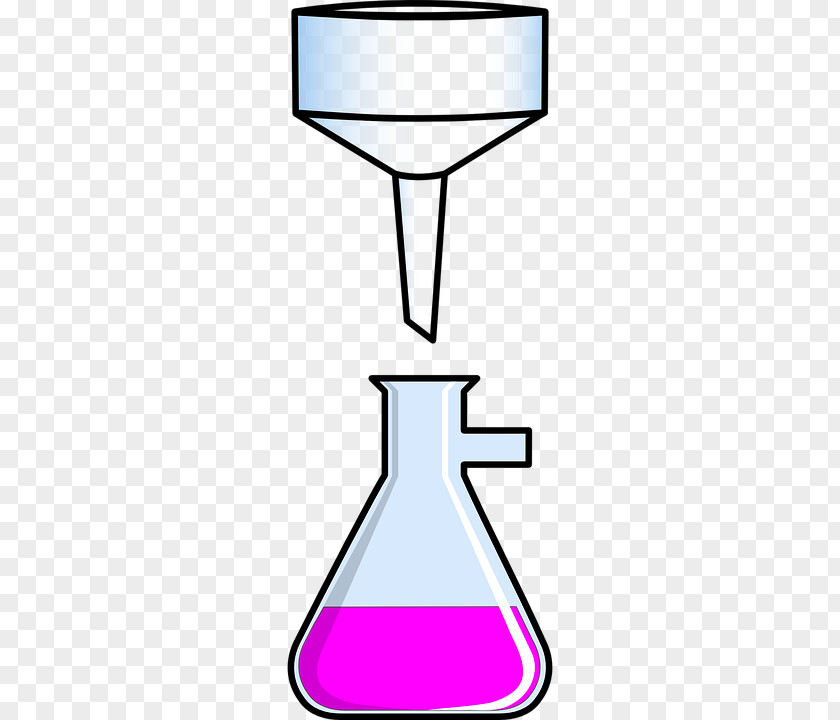 Chemical Composition Glass Clip Art Laboratory Funnels Filter Funnel Image PNG