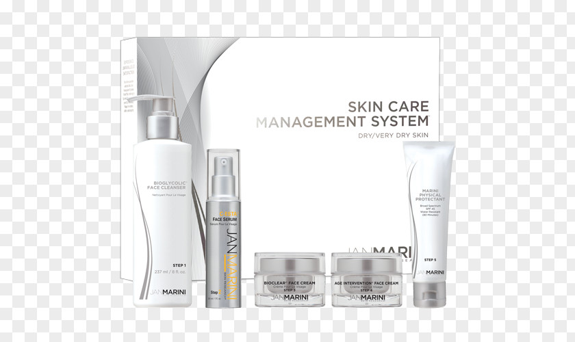 Dry Skin Care Management System Jan Marini Research, Inc. Bioglycolic Bioclear Cream PNG