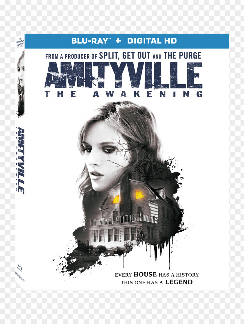 Dvd Amityville: The Awakening Blu-ray Disc Amityville Horror DVD 0 PNG