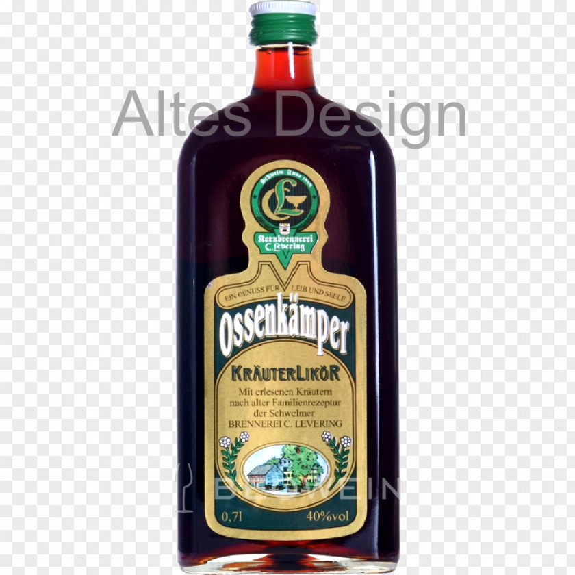 Glass Jägermeister Bottle Whiskey PNG