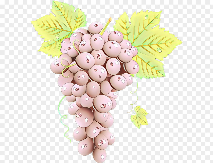 Grape Grapevine Family Pink Vitis Food PNG