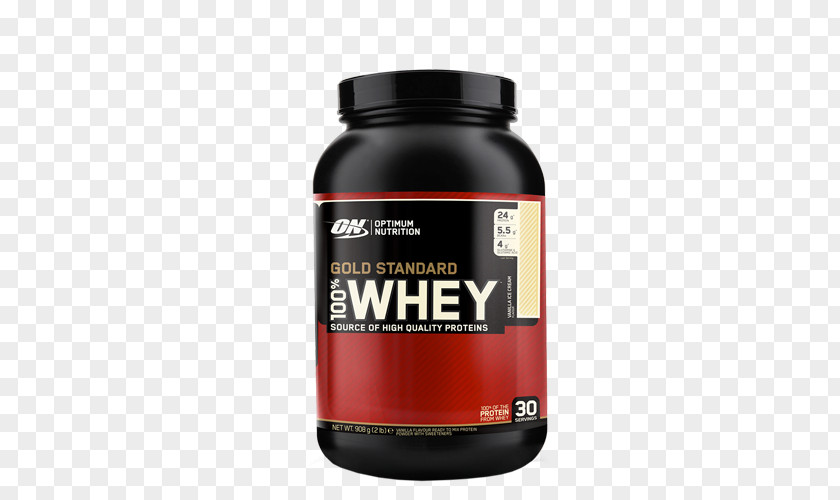 Milk Optimum Nutrition Gold Standard 100% Whey Protein Isolate PNG