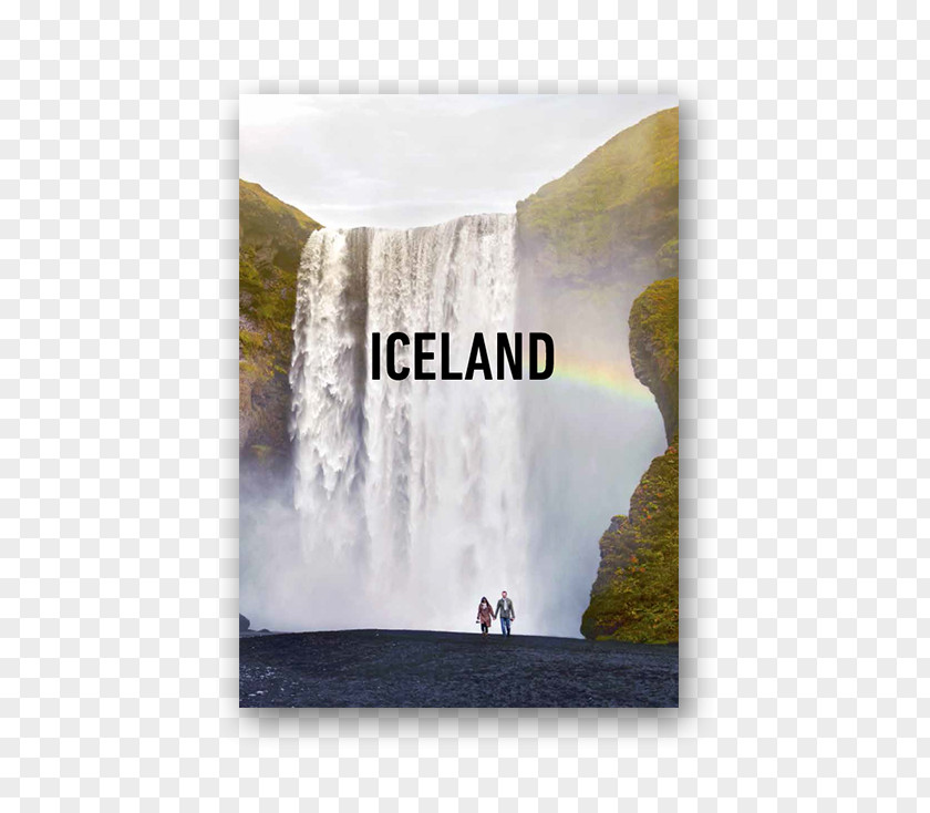 Turismo Reykjavik þórufoss Waterfall Promote Iceland Brochure PNG