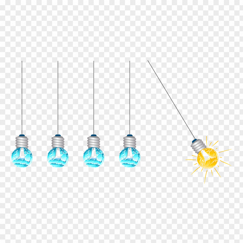 Vector Hanging Lamp Light PNG
