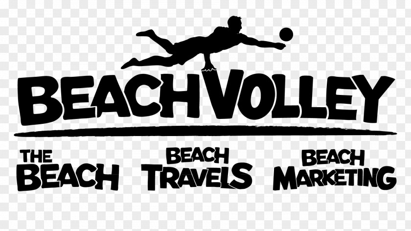 Beach Family Recreation Volleyball Logos Text PNG