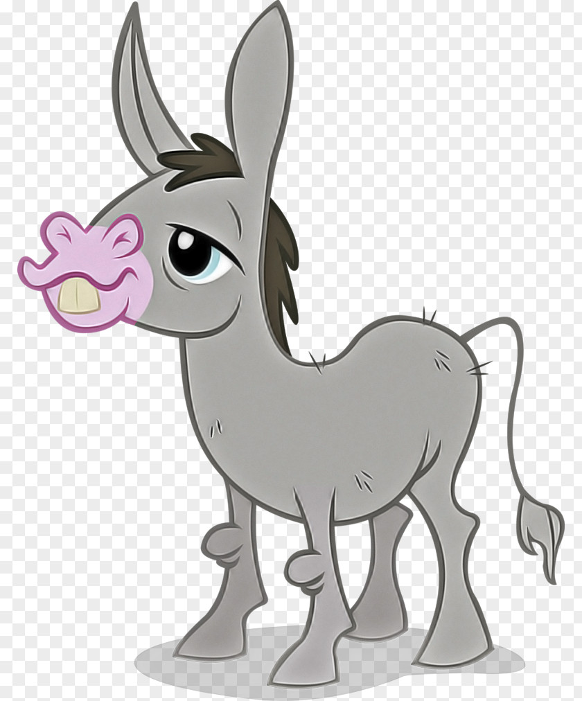 Livestock Snout Cartoon Burro Animal Figure Animation Horse PNG