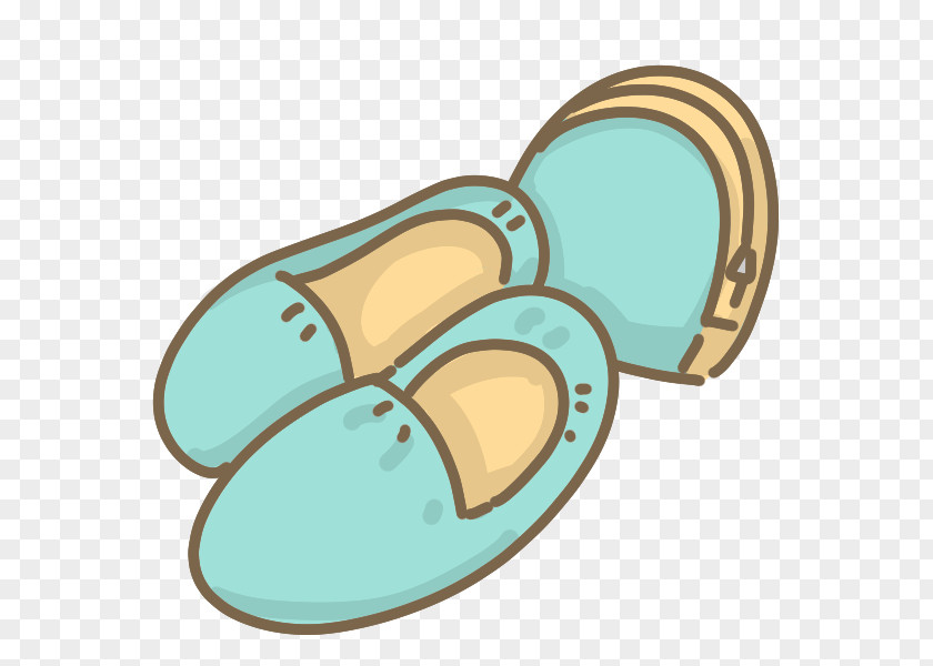 Travel Slipper Shoe Clip Art PNG