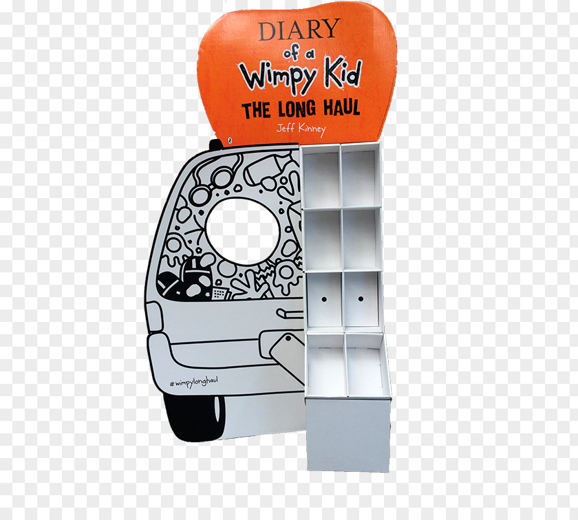 Wimpy Kid Point Of Sale Display Diary A Kid: Old School PNG