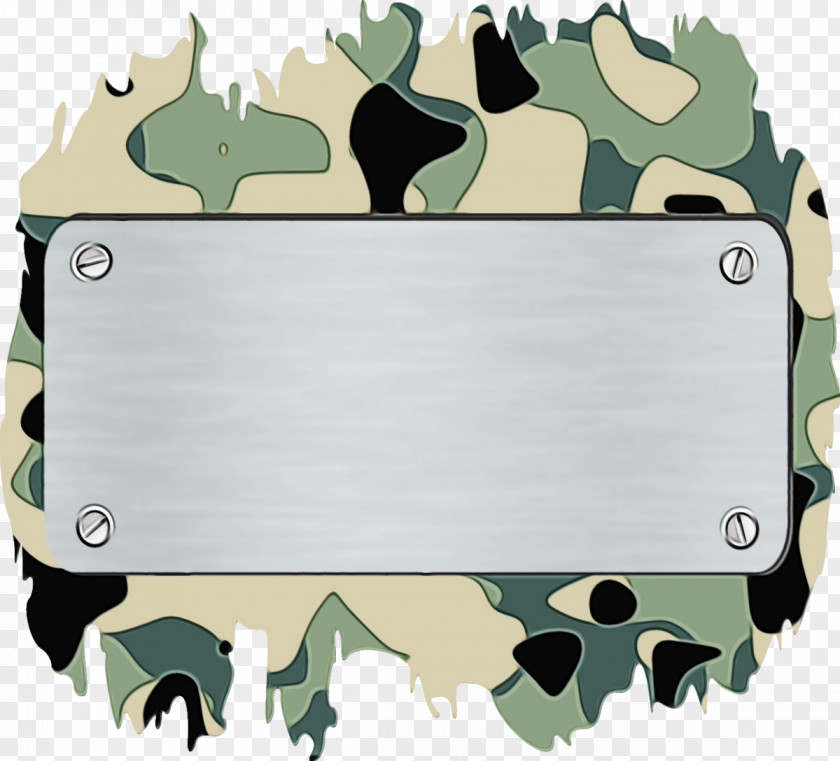 Picture Frame Meter Background Green PNG