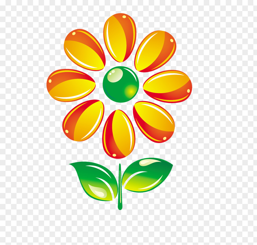 Sunflower Style Windows Logo Icon PNG