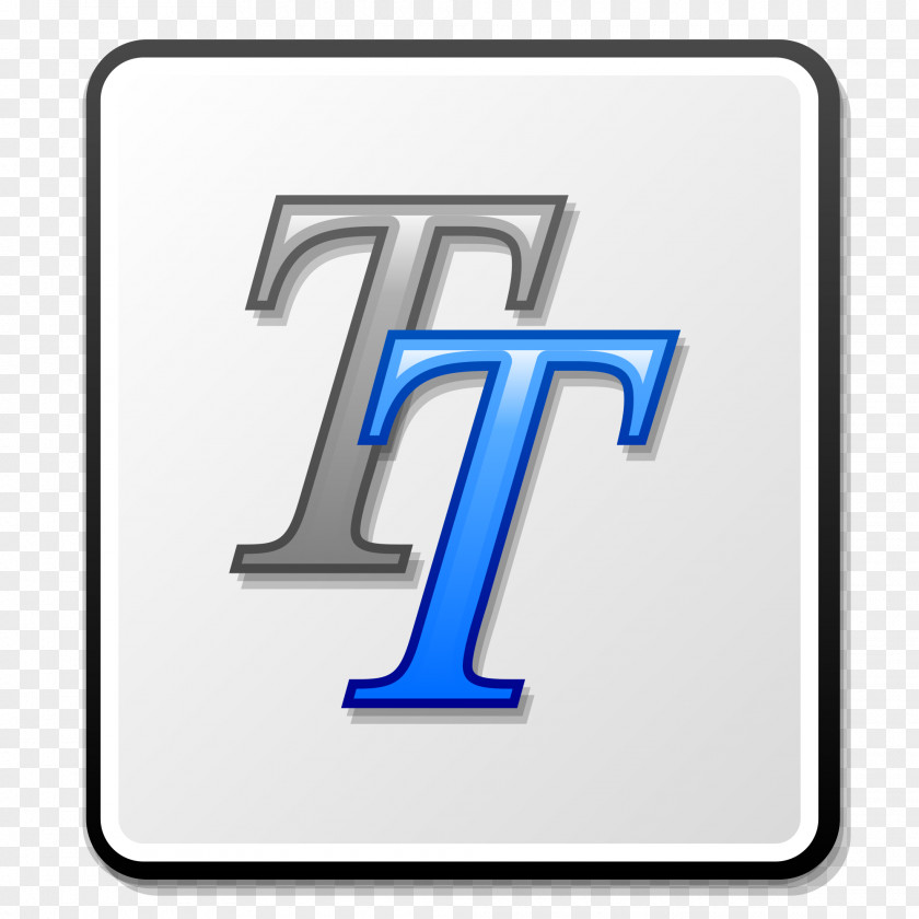 TrueType Nuvola Font PNG