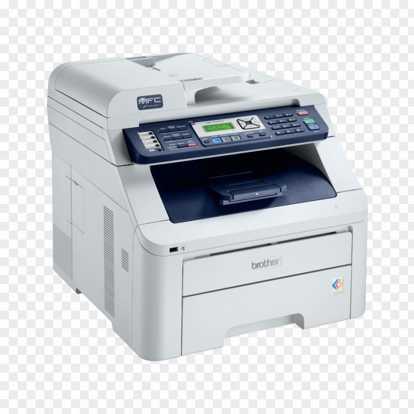 Color Laser Mfc Multi-function Printer Brother Industries Paper Printing PNG