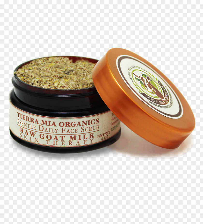 Face Scrub Tierra Mia Organics Raw Goat Milk Skin Therapy Cleanser Ounce PNG
