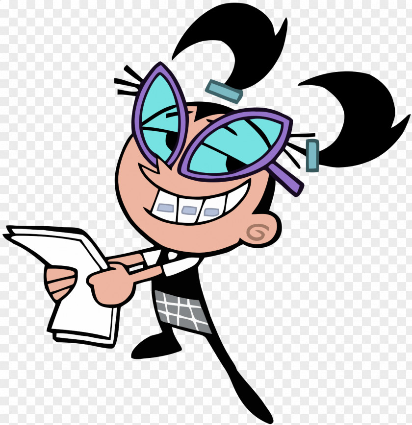 Holding The Paper Tootie Ramsey Timmy Turner Cartoon PNG