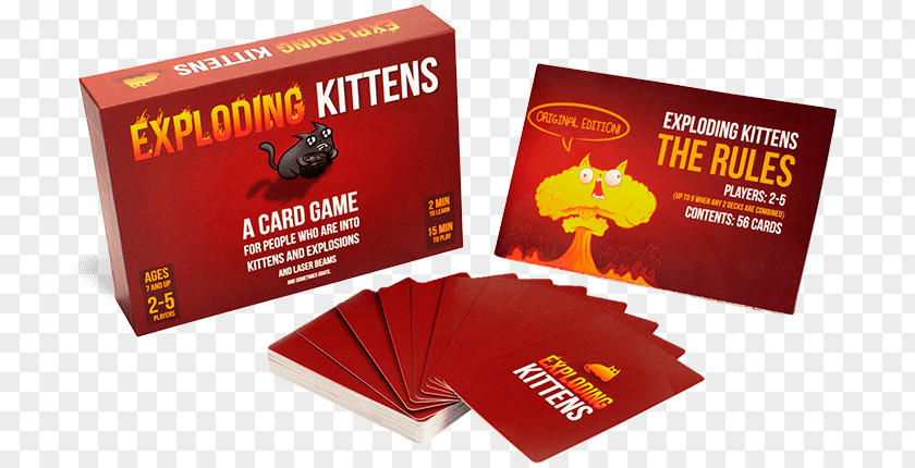 Oat Meal Exploding Kittens Card Game Fluxx Playing PNG