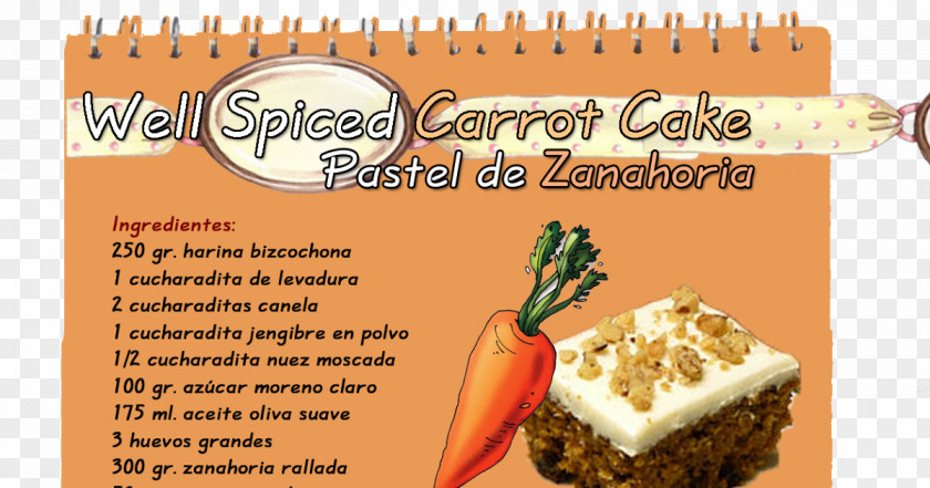 Carrot Cake Food Cuisine Flavor Recipe PNG