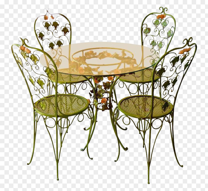 Table Garden Furniture Patio PNG
