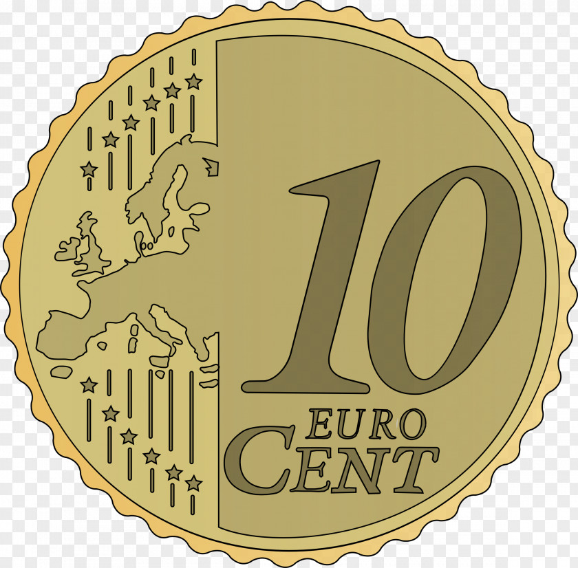 Euro 1 Cent Coin 50 20 Clip Art PNG