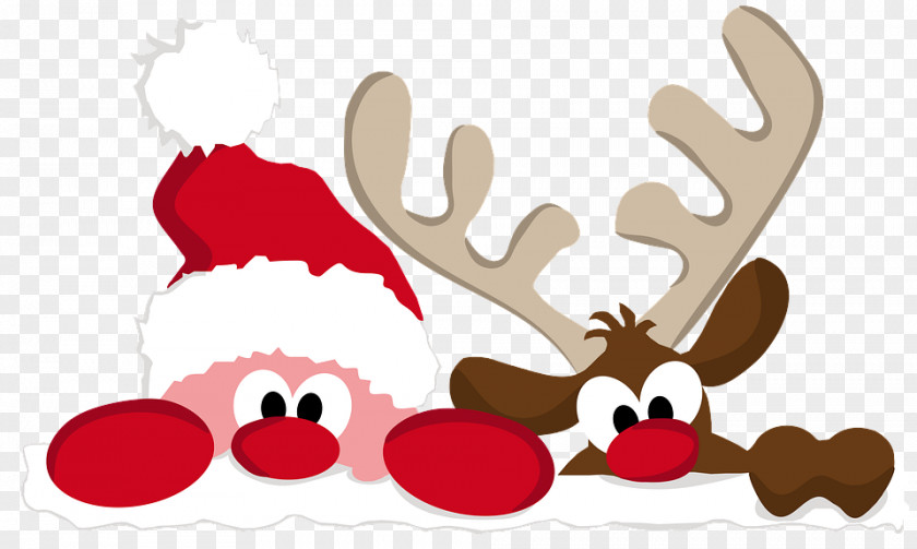 Fawn Nose Reindeer PNG