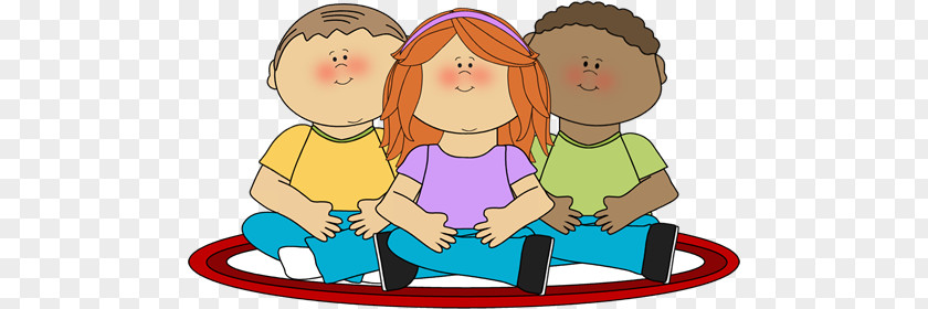 Group Circle Cliparts Sitting Apple Sauce Lap Clip Art PNG