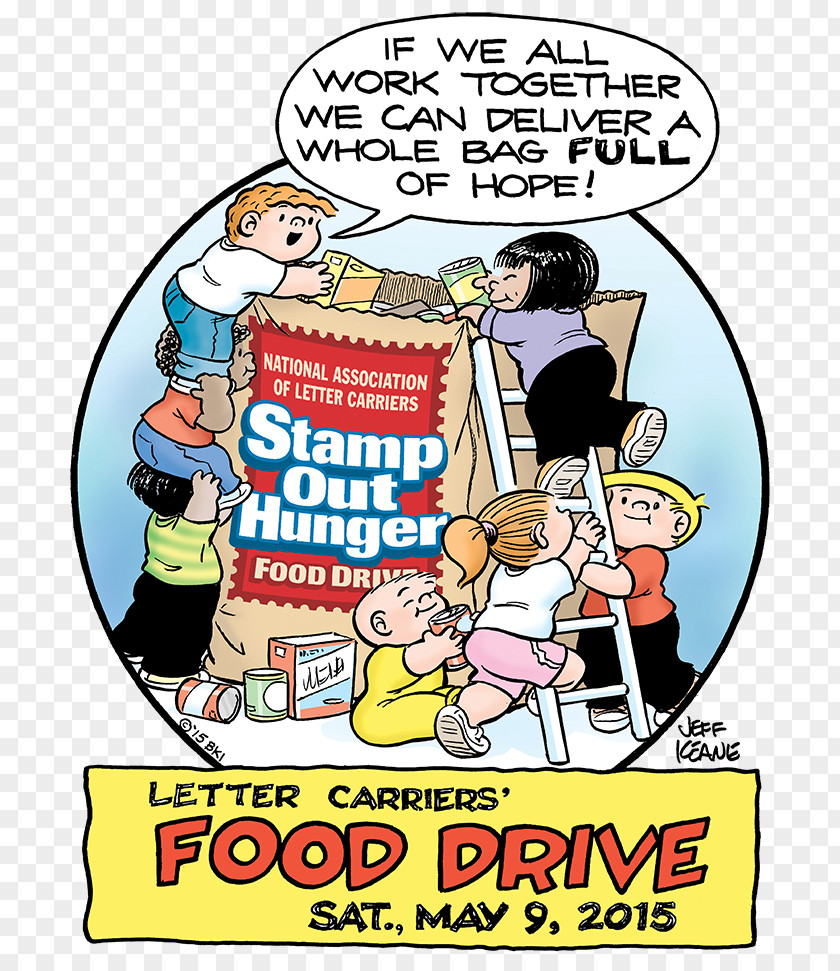 Kids Summer Flyer National Association Of Letter Carriers Stamp Out Hunger Food Drive Bank Donation PNG