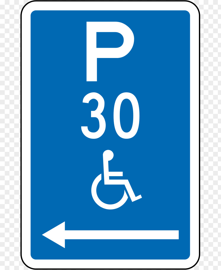 Printable Handicap Parking Signs Road In New Zealand Car Park Disabled Permit PNG