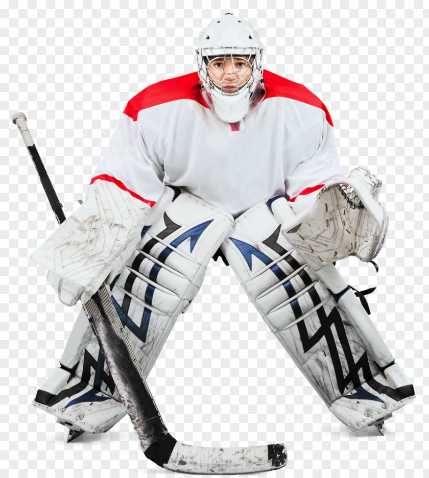 Athletes Clipart Goaltender Ice Hockey Field Sport PNG