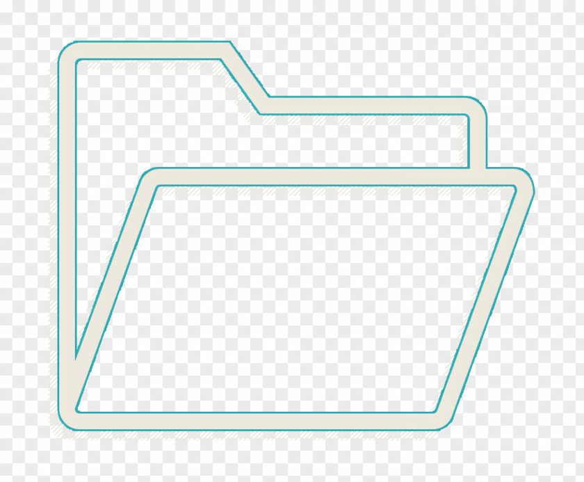 Logo File Transfer Folder Icon Essential Set PNG