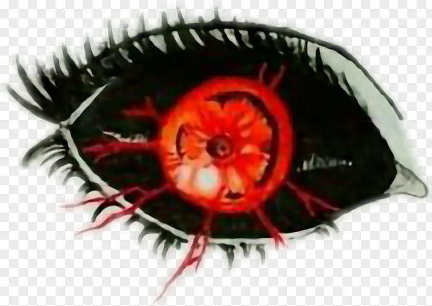 Tokyo Ghoul Eye Anime PNG Anime, ghoul, right eye with red pupil illustration clipart PNG