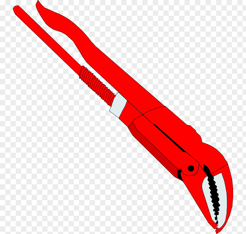 Hand Tool Pipe Wrench Spanners Adjustable Spanner Clip Art PNG