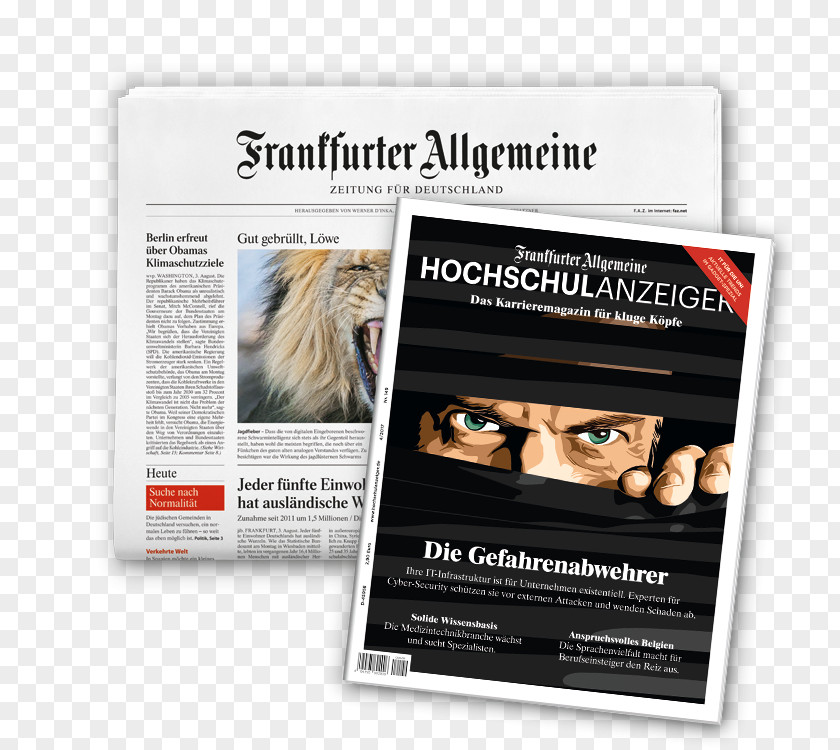 In-n-Out Frankfurter Allgemeine Zeitung Sunday Newspaper Compact PNG