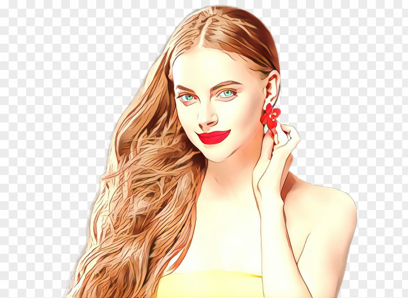 Nose Eyebrow Hair Face Blond Hairstyle Skin PNG