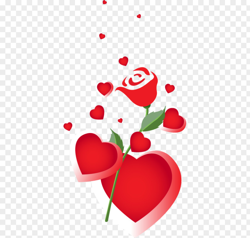 Valentine's Day New Year's Wish Clip Art PNG