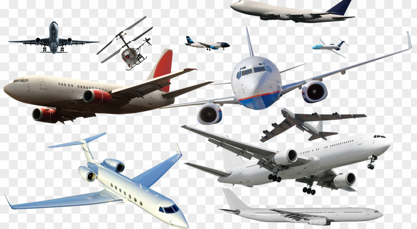 Various Military Aircraft Layered Material Airplane Aviation PNG