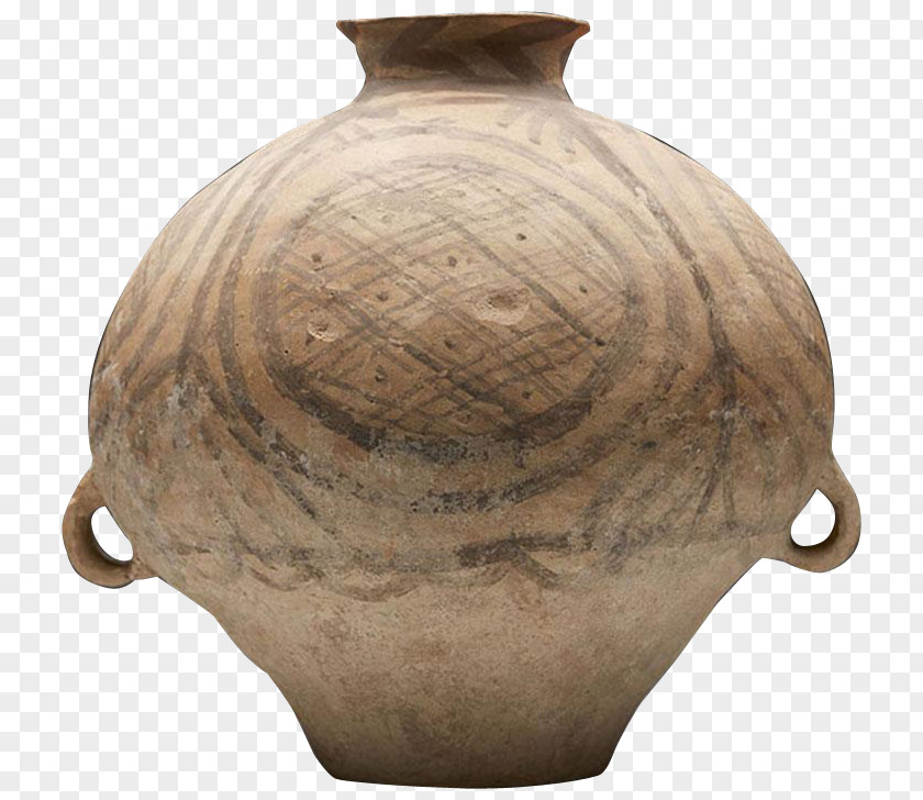 Jar Neolithic 3rd Millennium BC Yangshao Culture PNG