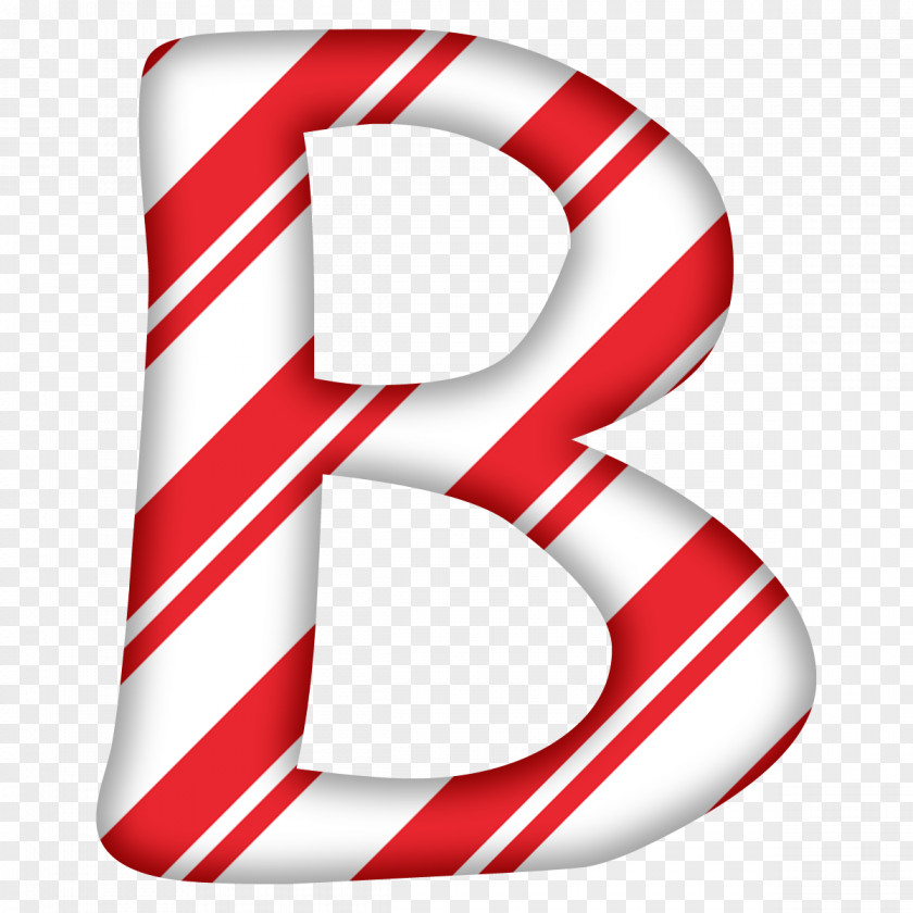 Letters Candy Cane Letter Alphabet Christmas Santa Claus PNG