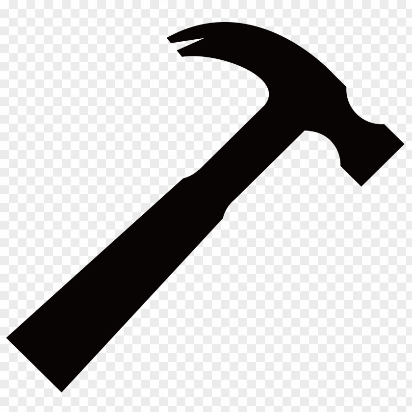 Man With Hammer Illustration PNG