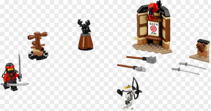 Toy LEGO 70606 THE NINJAGO MOVIE Spinjitzu Training Nuckal Sensei Wu PNG