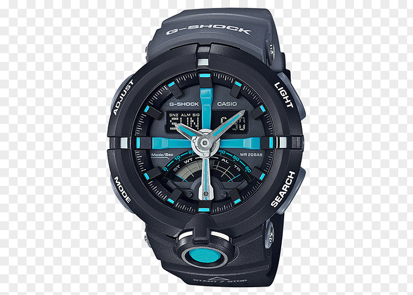 Watch G-Shock Analog Casio Clock PNG