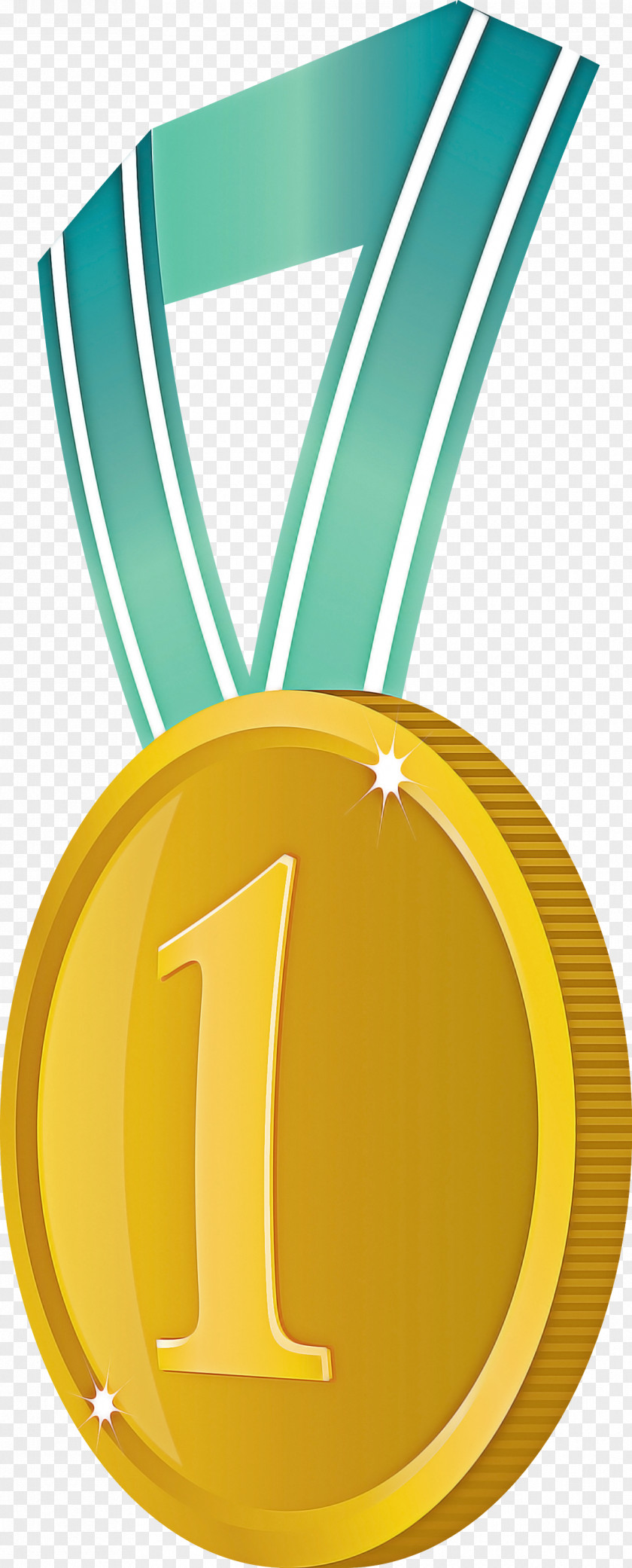 Gold Badge No 1 Award PNG