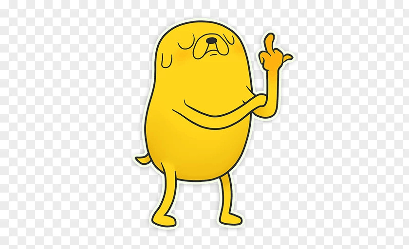 Jake The Dog Sticker Text Clip Art PNG