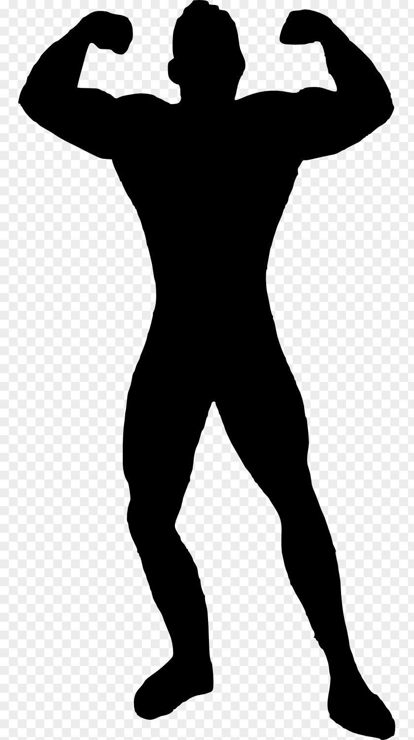 Muscle Silhouette Deadpool PNG