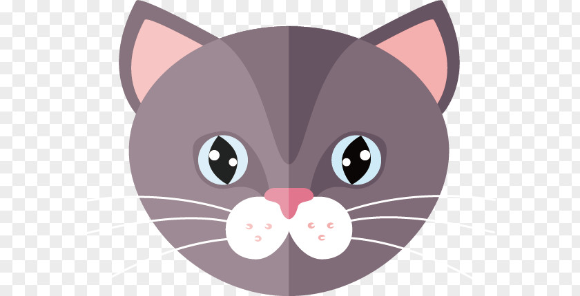 Owl Pattern Whiskers Kitten Black Cat Clip Art PNG