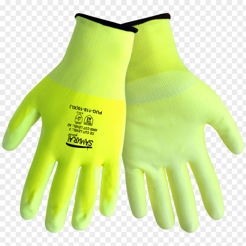Safety Vest Cut-resistant Gloves High-visibility Clothing Sizes High-density Polyethylene PNG